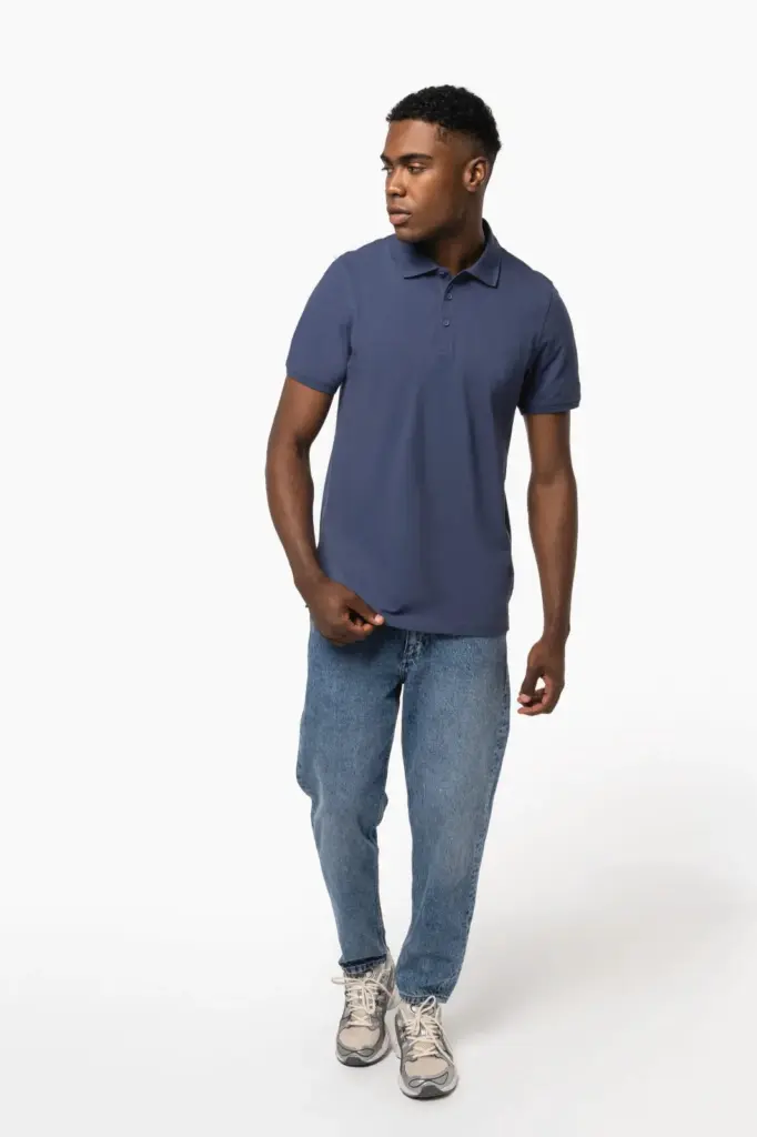 Piquépolo korte mouwen heren — productfoto 3