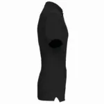 Piquépolo korte mouwen heren, black — productfoto 13
