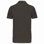 Piquépolo korte mouwen heren, dark grey — productfoto 18