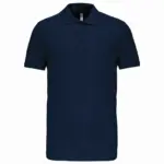 Piquépolo korte mouwen heren, navy — productfoto 20