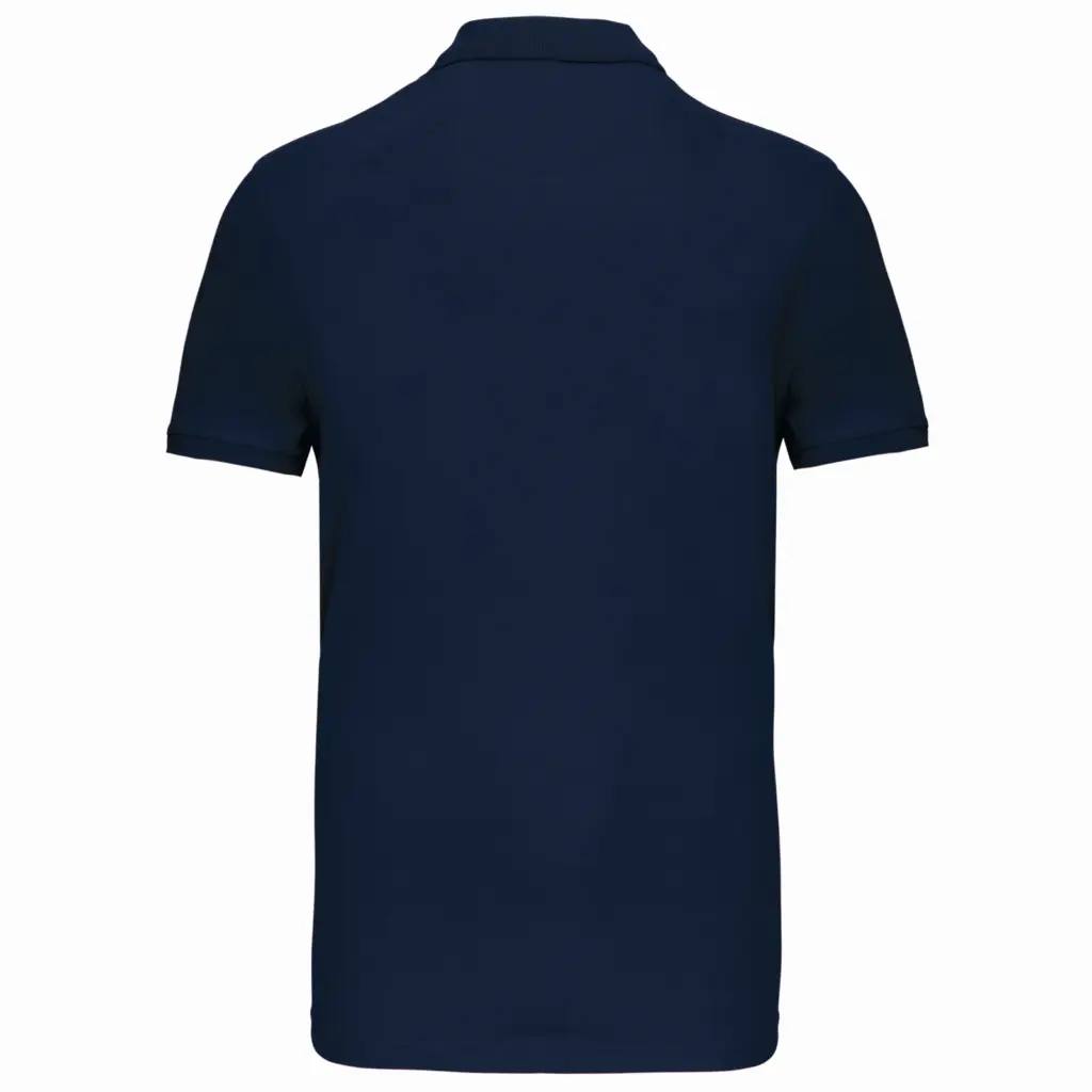 Piquépolo korte mouwen heren, navy — productfoto 21