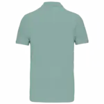 Piquépolo korte mouwen heren, sage — productfoto 27