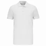 Piquépolo korte mouwen heren, white — productfoto 32