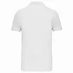 Piquépolo korte mouwen heren, white — productfoto 33