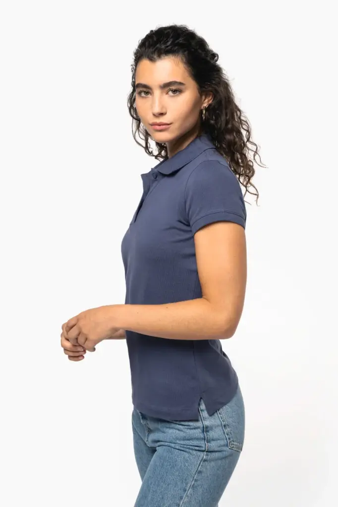 K240-4_2025 - Hidalgo-werbeartikel Piquépolo korte mouwen dames — productfoto 1