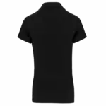 PS_K240-B_BLACK - Hidalgo-werbeartikel Piquépolo korte mouwen dames, black — productfoto 8