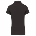 PS_K240-B_DARKGREY - Hidalgo-werbeartikel Piquépolo korte mouwen dames, dark grey — productfoto 11