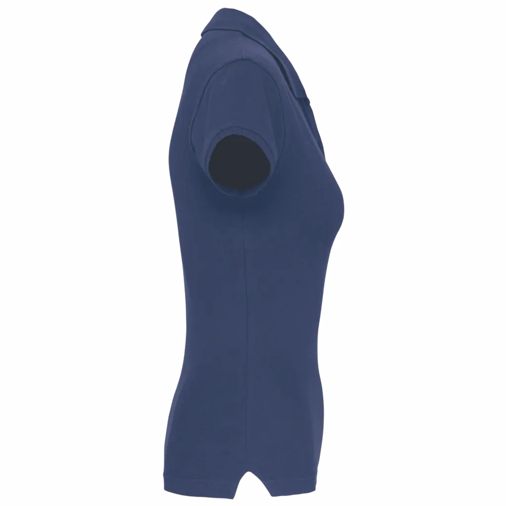 PS_K240-S_DEEPBLUE - Hidalgo-werbeartikel Piquépolo korte mouwen dames, deep blue — productfoto 12