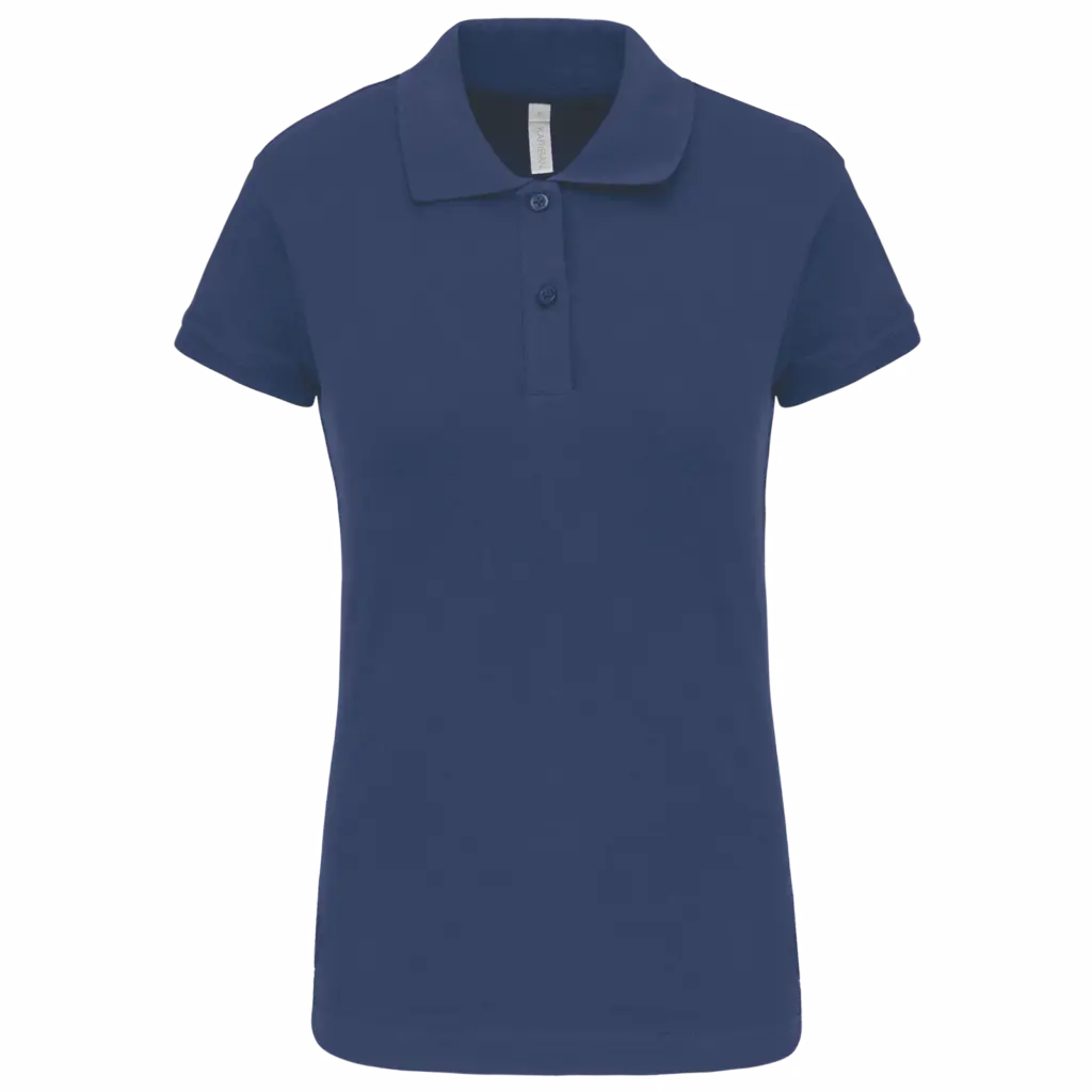 PS_K240_DEEPBLUE - Hidalgo-werbeartikel Piquépolo korte mouwen dames, deep blue — productfoto 13