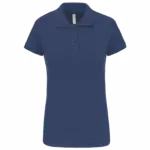 PS_K240_DEEPBLUE - Hidalgo-werbeartikel Piquépolo korte mouwen dames, deep blue — productfoto 13