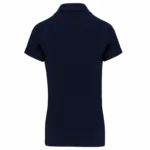 PS_K240-B_NAVY - Hidalgo-werbeartikel Piquépolo korte mouwen dames, navy — productfoto 17