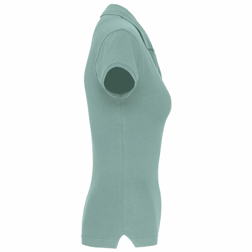 PS_K240-S_SAGE - Hidalgo-werbeartikel Piquépolo korte mouwen dames, sage — productfoto 18