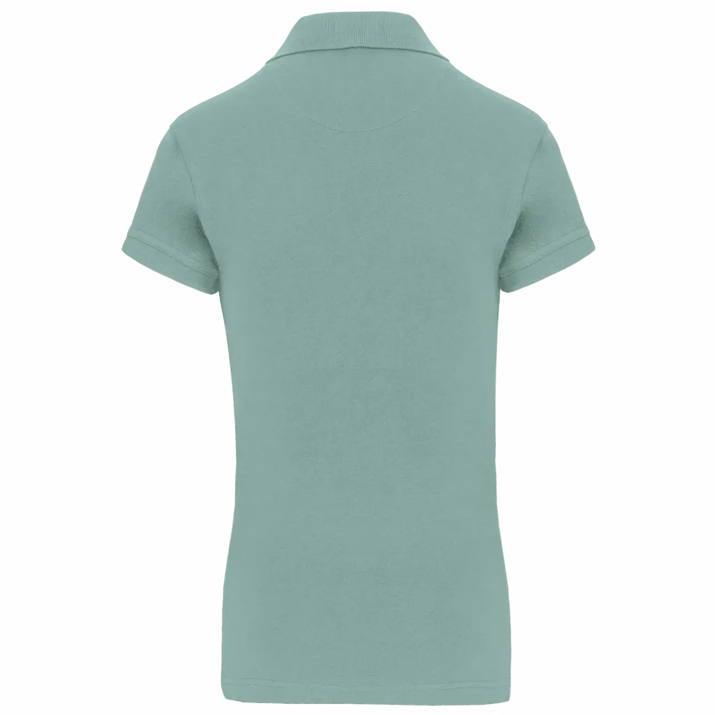 PS_K240-B_SAGE - Hidalgo-werbeartikel Piquépolo korte mouwen dames, sage — productfoto 20