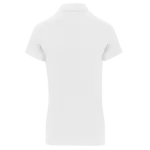 PS_K240-B_WHITE - Hidalgo-werbeartikel Piquépolo korte mouwen dames, white — productfoto 26