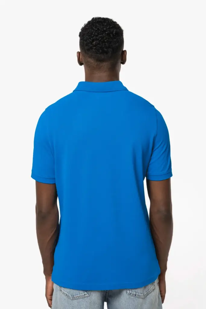 Heren piquépolo met korte mouwen — productfoto 2