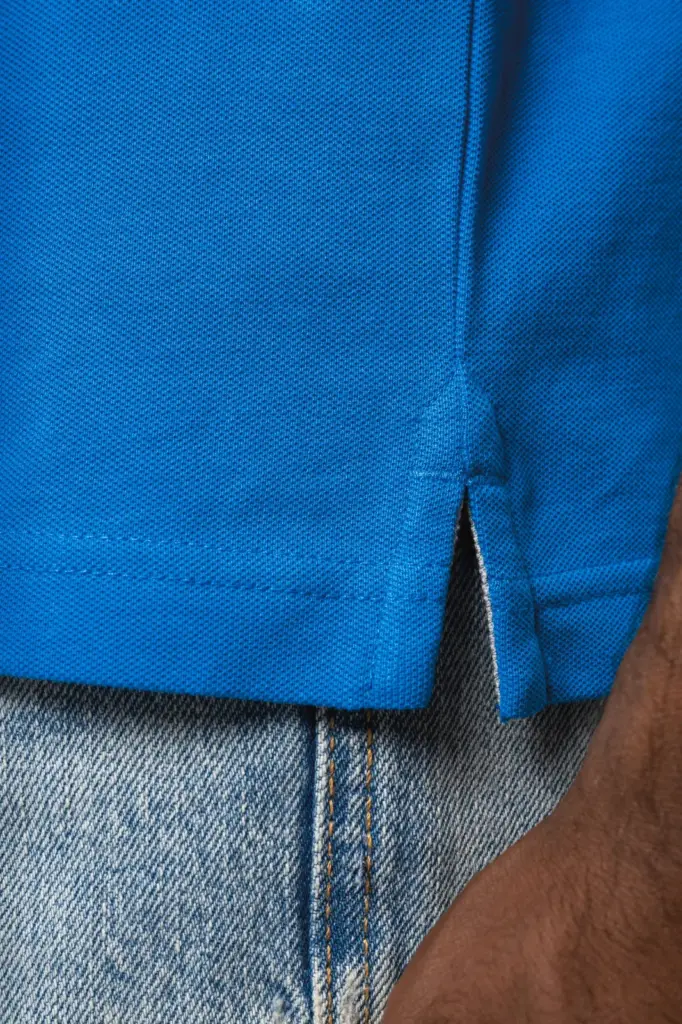 Heren piquépolo met korte mouwen — productfoto 5