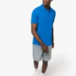 Heren piquépolo met korte mouwen — productfoto 7