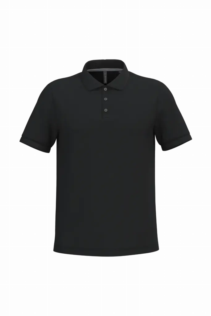 Heren piquépolo met korte mouwen — productfoto 13
