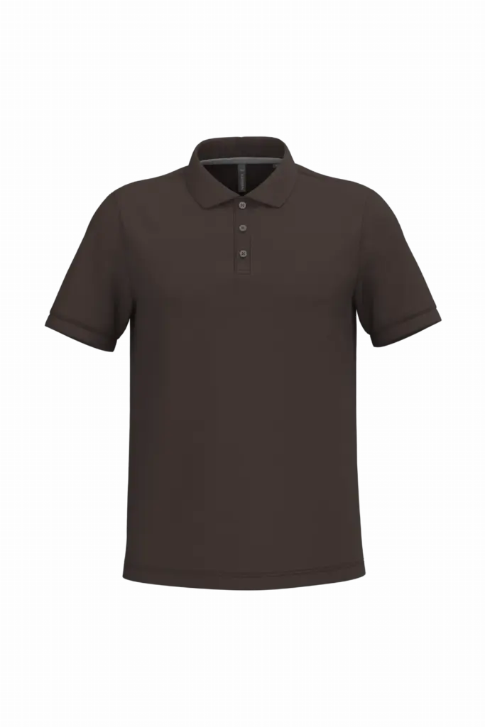 Heren piquépolo met korte mouwen — productfoto 16
