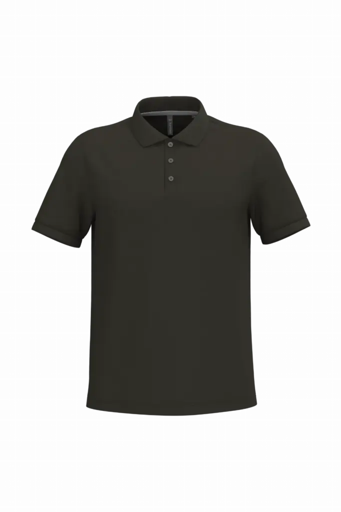 Heren piquépolo met korte mouwen — productfoto 22