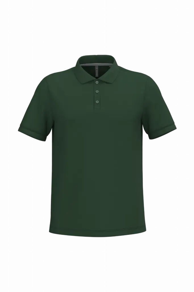 Heren piquépolo met korte mouwen — productfoto 25