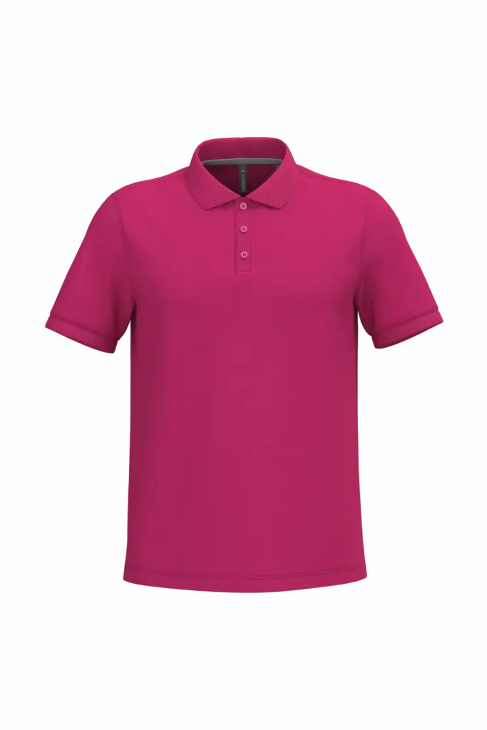 Heren piquépolo met korte mouwen — productfoto 28