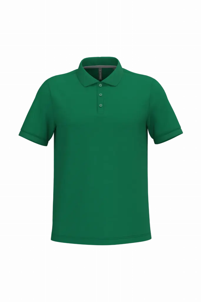 Heren piquépolo met korte mouwen — productfoto 31