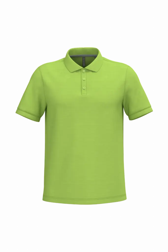 Heren piquépolo met korte mouwen — productfoto 40