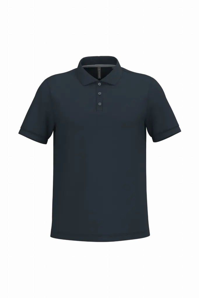 Heren piquépolo met korte mouwen — productfoto 43