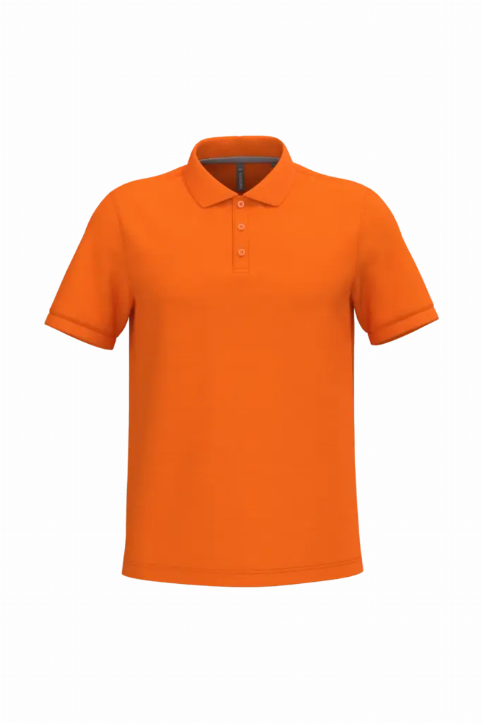 Heren piquépolo met korte mouwen — productfoto 46