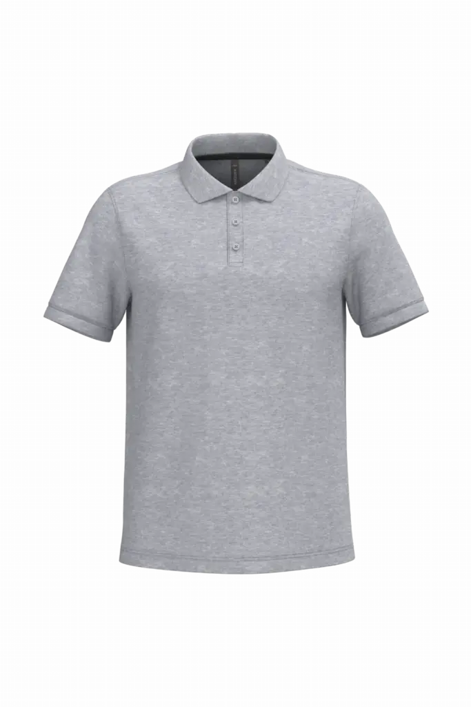 Heren piquépolo met korte mouwen — productfoto 49