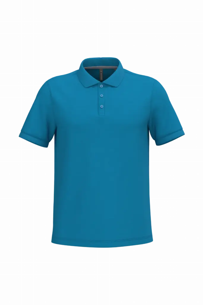 Heren piquépolo met korte mouwen — productfoto 64