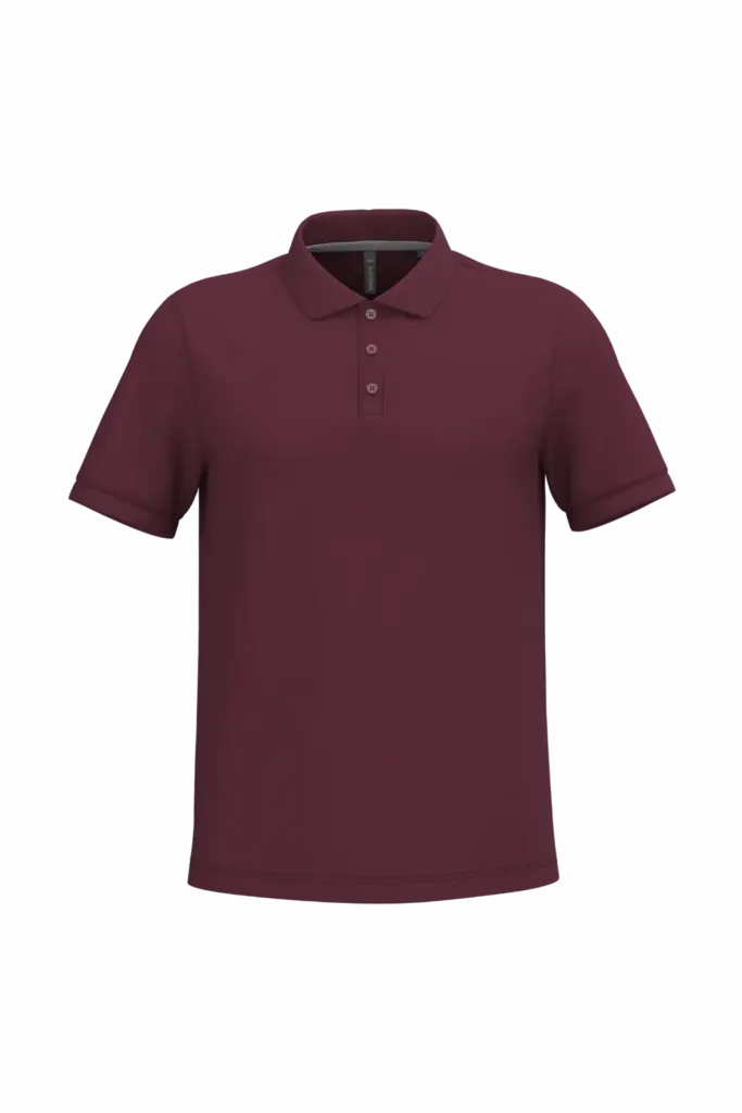 Heren piquépolo met korte mouwen — productfoto 70