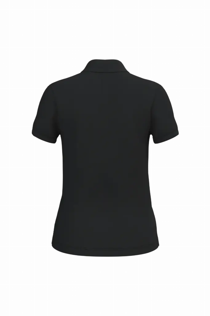 PS_K242-B_BLACK - Hidalgo-werbeartikel Damespolo korte mouwen, black — productfoto 13