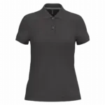 PS_K242_DARKGREY - Hidalgo-werbeartikel Damespolo korte mouwen, dark grey — productfoto 18