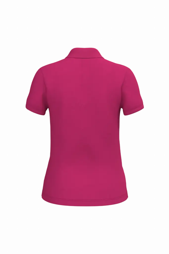 PS_K242-B_FUCHSIA - Hidalgo-werbeartikel Damespolo korte mouwen, fuchsia — productfoto 28
