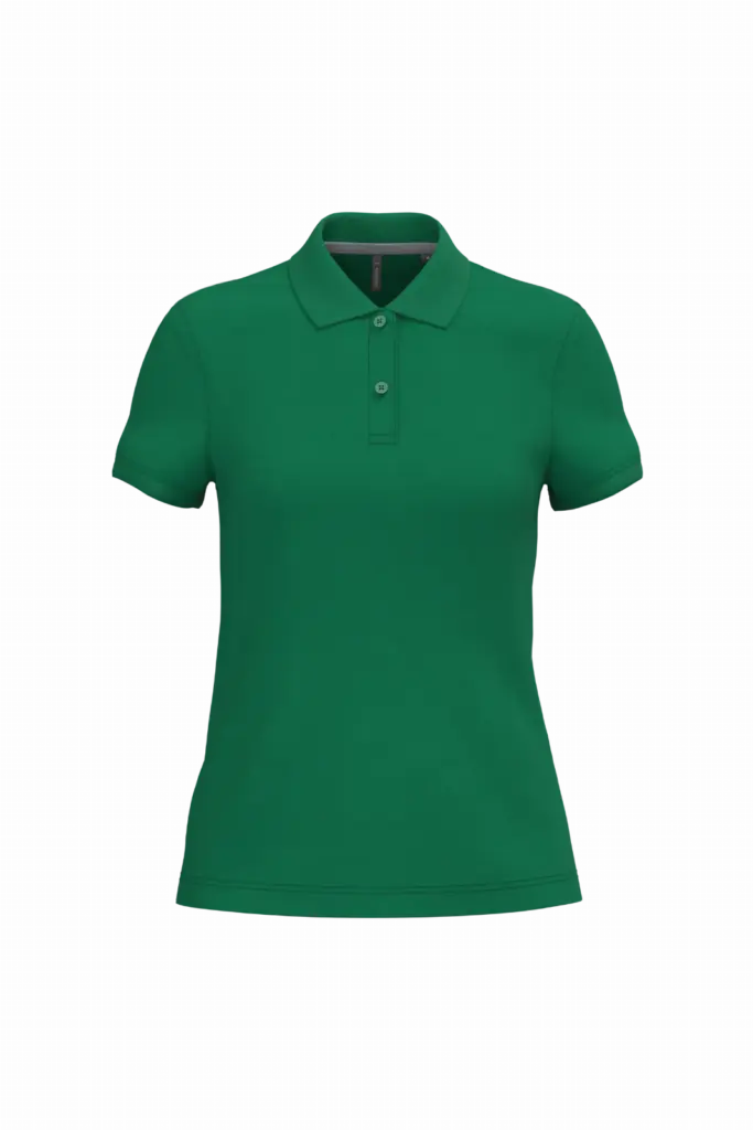 PS_K242_KELLYGREEN - Hidalgo-werbeartikel Damespolo korte mouwen, kelly green — productfoto 30