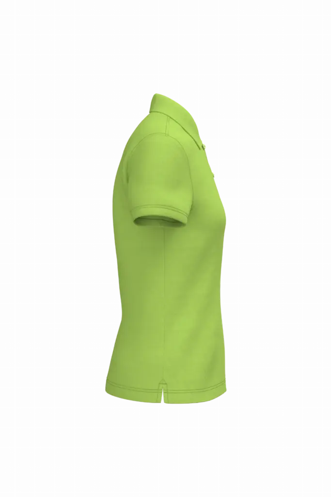 PS_K242-S_LIME - Hidalgo-werbeartikel Damespolo korte mouwen, lime — productfoto 38