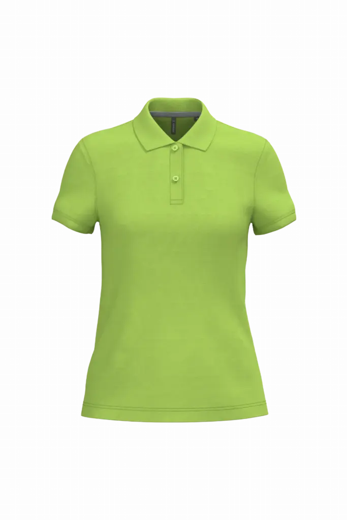 PS_K242_LIME - Hidalgo-werbeartikel Damespolo korte mouwen, lime — productfoto 39