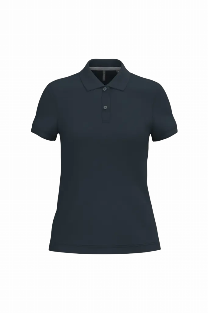 PS_K242_NAVY - Hidalgo-werbeartikel Damespolo korte mouwen, navy — productfoto 42