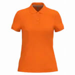 PS_K242_ORANGE - Hidalgo-werbeartikel Damespolo korte mouwen, orange — productfoto 45