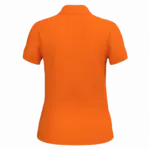PS_K242-B_ORANGE - Hidalgo-werbeartikel Damespolo korte mouwen, orange — productfoto 46