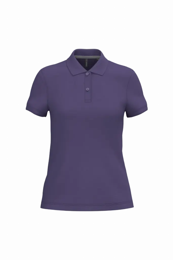 PS_K242_PURPLE - Hidalgo-werbeartikel Damespolo korte mouwen, purple — productfoto 51