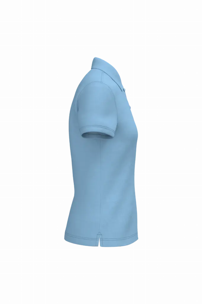 PS_K242-S_SKYBLUE - Hidalgo-werbeartikel Damespolo korte mouwen, sky blue — productfoto 59