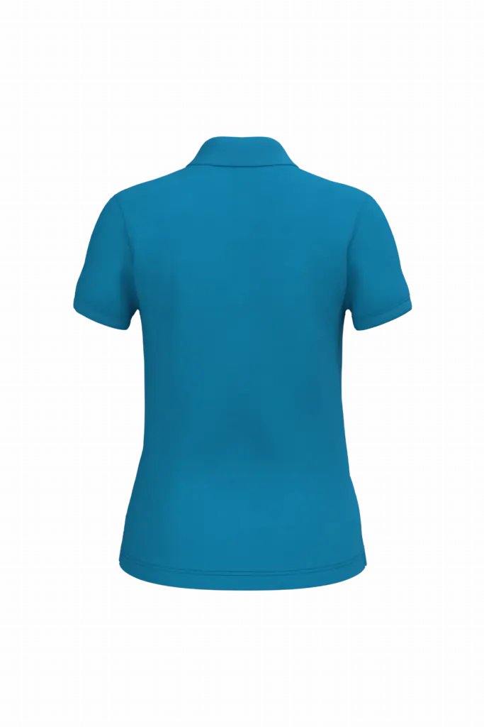 PS_K242-B_TROPICALBLUE - Hidalgo-werbeartikel Damespolo korte mouwen, tropical blue — productfoto 64