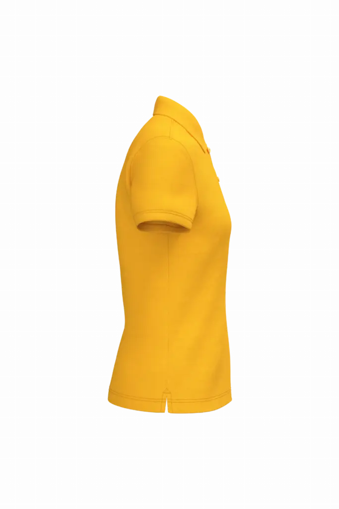 PS_K242-S_YELLOW - Hidalgo-werbeartikel Damespolo korte mouwen, yellow — productfoto 71