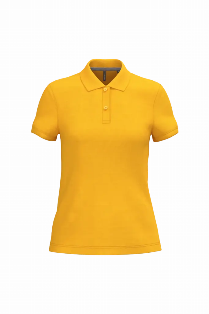 PS_K242_YELLOW - Hidalgo-werbeartikel Damespolo korte mouwen, yellow — productfoto 72
