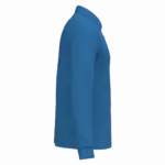 PS_K243-S_LIGHTROYALBLUE - Hidalgo-werbeartikel Polo lange mouwen, light royal blue — productfoto 35