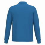 PS_K243-B_LIGHTROYALBLUE - Hidalgo-werbeartikel Polo lange mouwen, light royal blue — productfoto 37