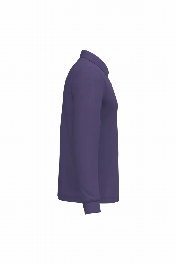 PS_K243-S_PURPLE - Hidalgo-werbeartikel Polo lange mouwen, purple — productfoto 53